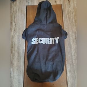 NWOT dog "security" coat